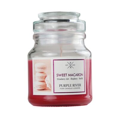 Bougie parfumée Sweet Macaron - 113g