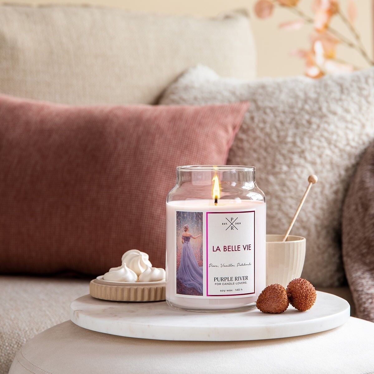 Candela profumata La Belle Vie - 623g