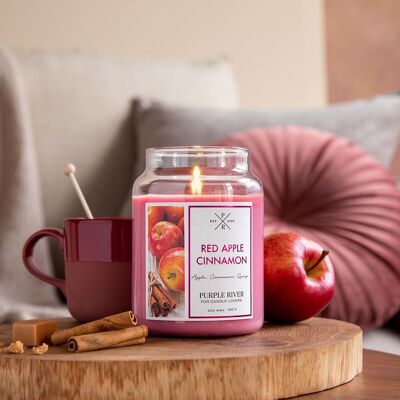 Scented candle Red Apple Cinnamon - 623g