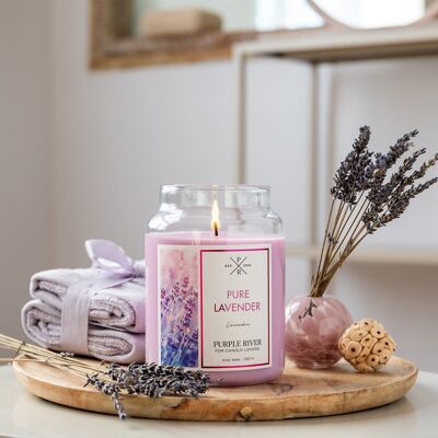 Scented candle Pure Lavender - 623g