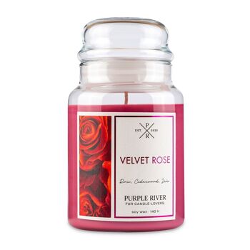 Bougie parfumée Velours Rose - 623g 8