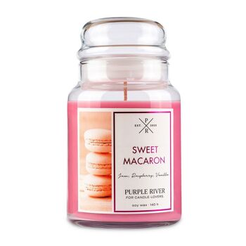 Bougie parfumée Sweet Macaron - 623g 7
