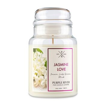 Bougie parfumée Amour Jasmin - 623g 5