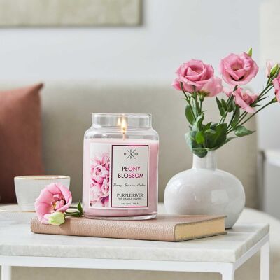 Scented candle Peony Blossom - 623g