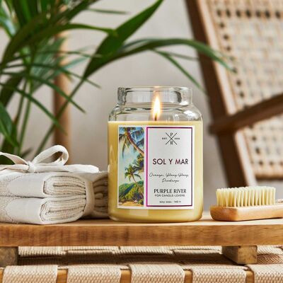 Sol y Mar scented candle - 623g