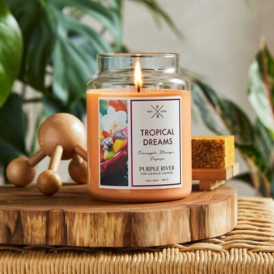 Scented candle Tropical Dreams - 623g