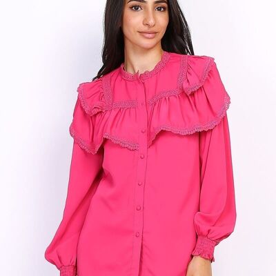 Yael blouse Fuschia