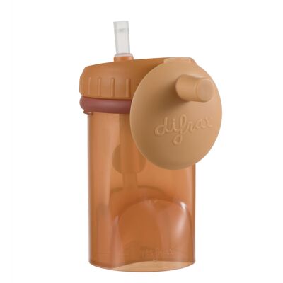 Tasses à paille anti fuite " easy conic design" 250 ml Assorties