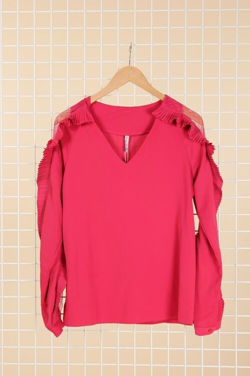 Blouse Ambre Fuschia