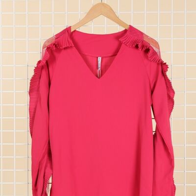 Bluse AMBER Fuchsia 10297