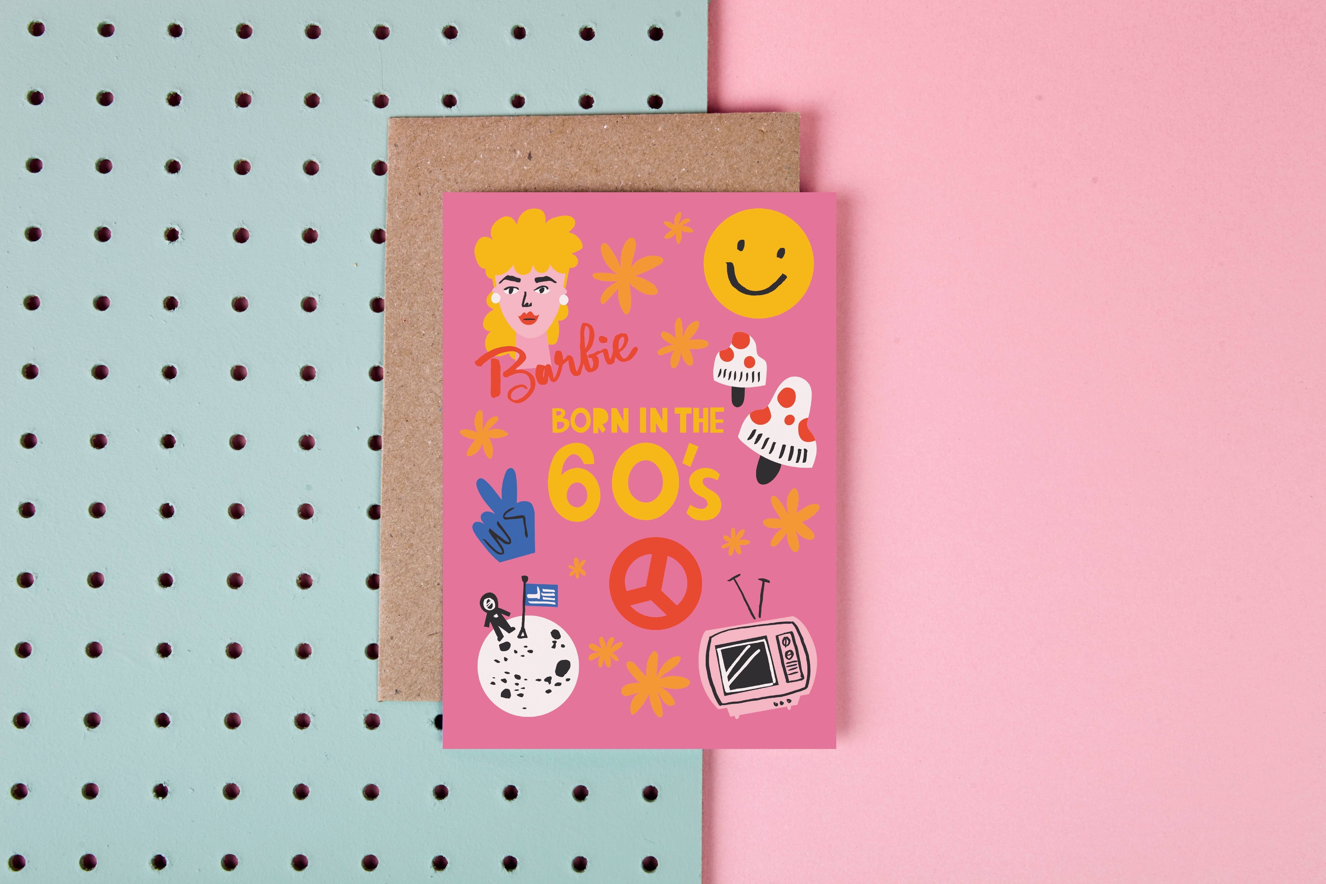 Nato negli anni '60 - Biglietto d'auguri - 1960 - Nostalgico