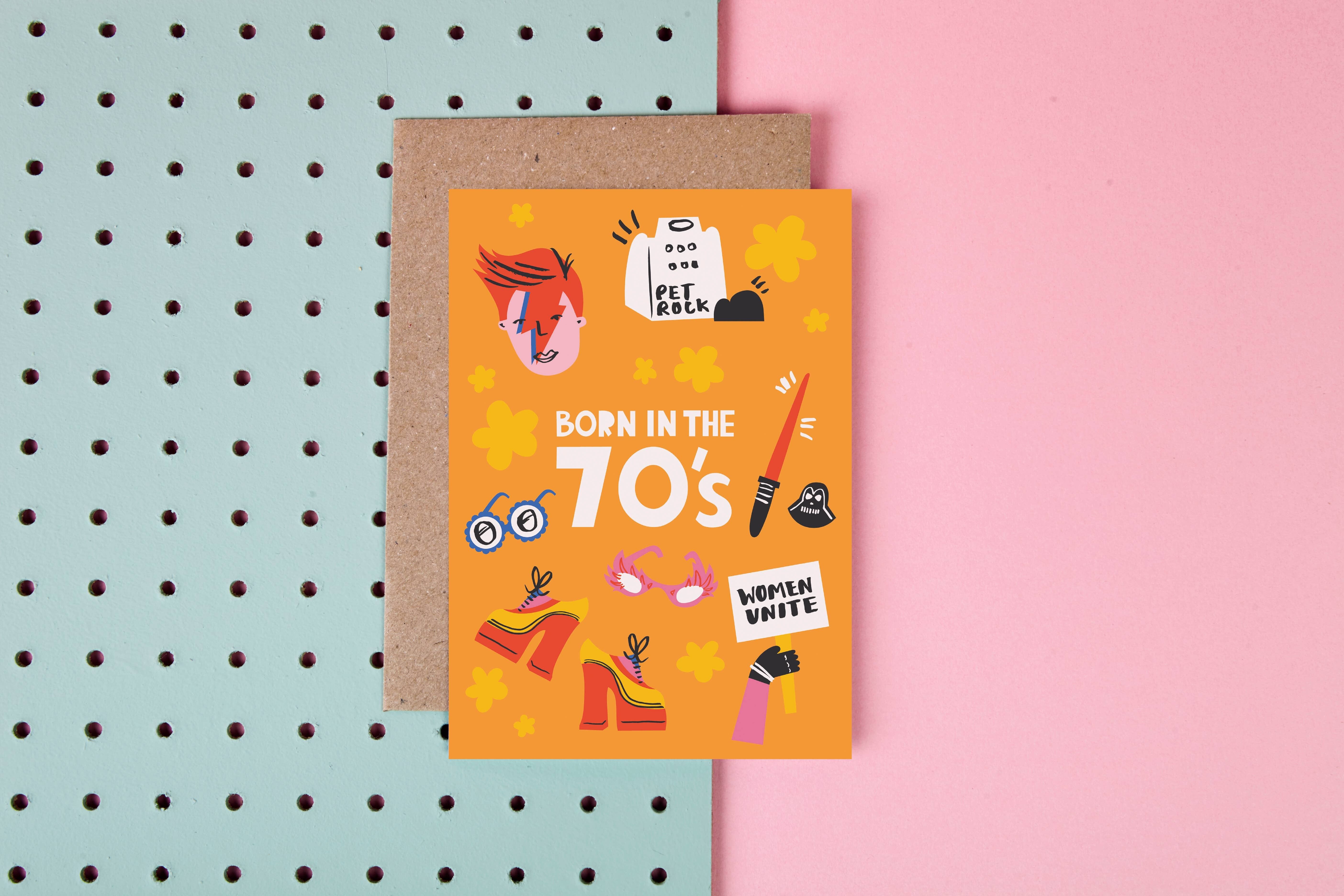 Nato negli anni '70 - Biglietto d'auguri - 1970 - Nostalgico