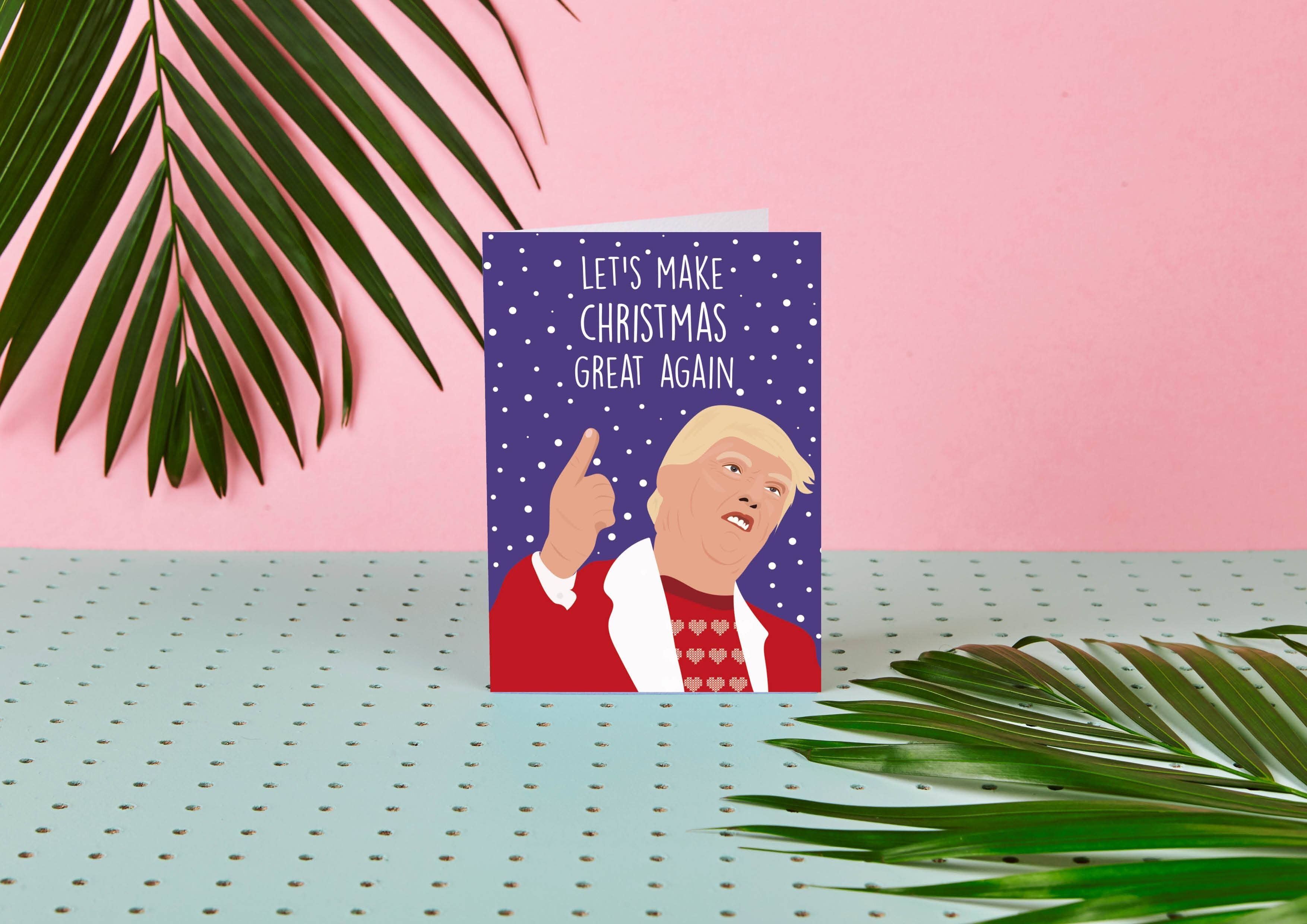 Donald Trump rend Noël encore plus beau-Carte de Noël-Trump