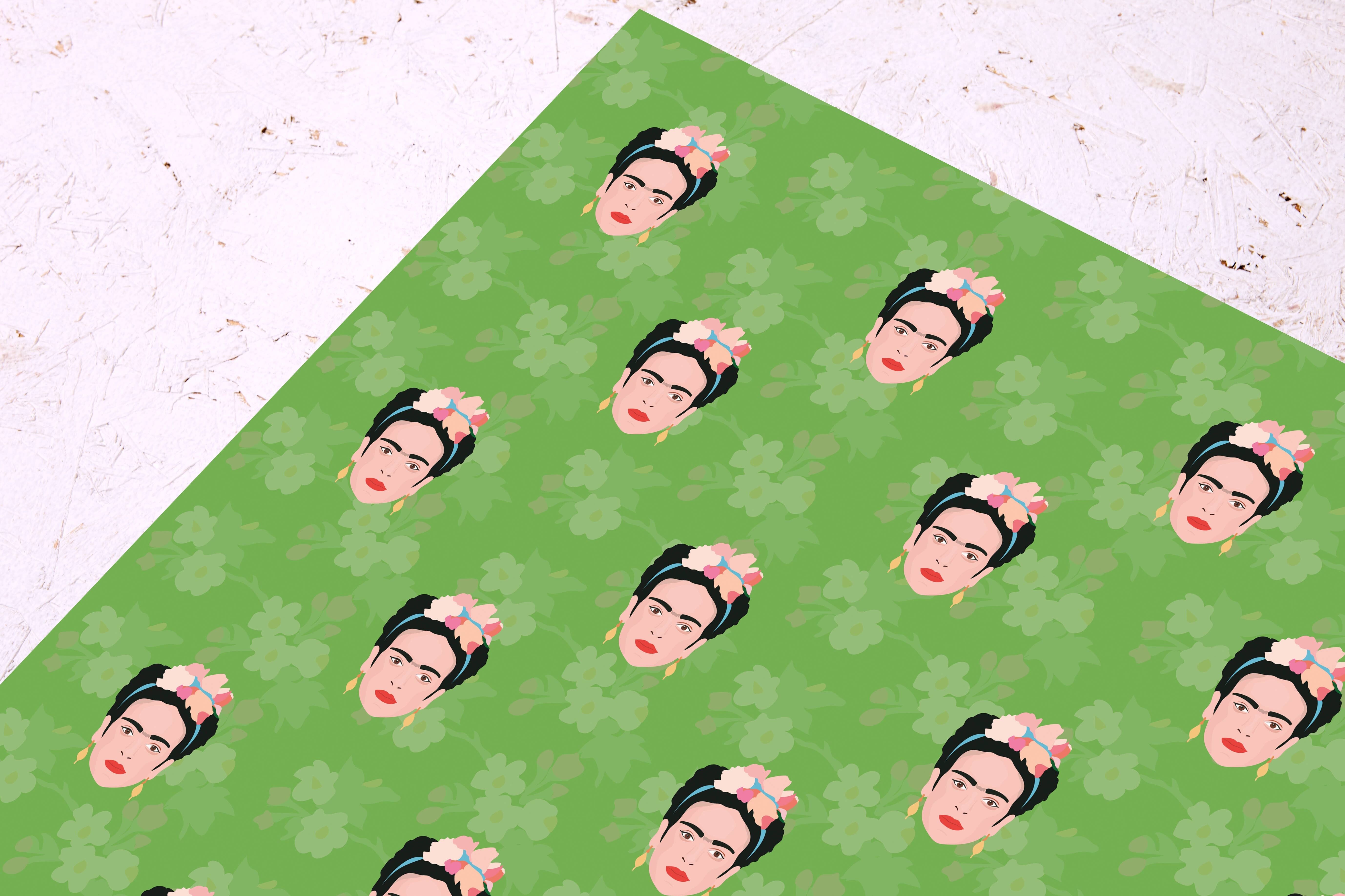 Papel de regalo Frida Kahlo- Regalos- Cumpleaños- Papel de regalo