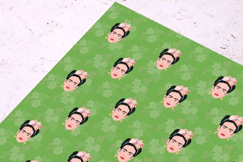 Frida Kahlo Wrapping Paper- Presents- Birthday- Gift wrap