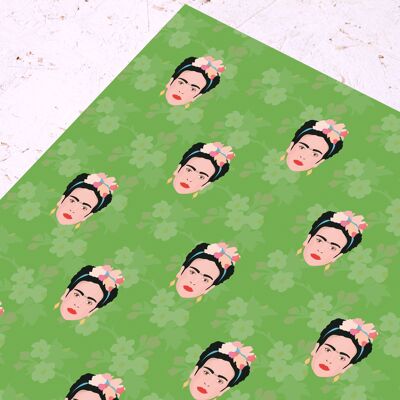Frida Kahlo Wrapping Paper- Presents- Birthday- Gift wrap