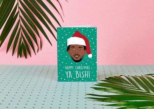 Kendirck Lamar Happy Christmas Ya Bish- Christmas Card-Celeb