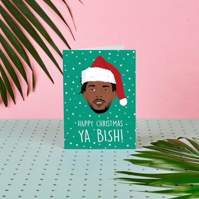Kendirck Lamar Happy Christmas Ya Bish- Christmas Card-Celeb