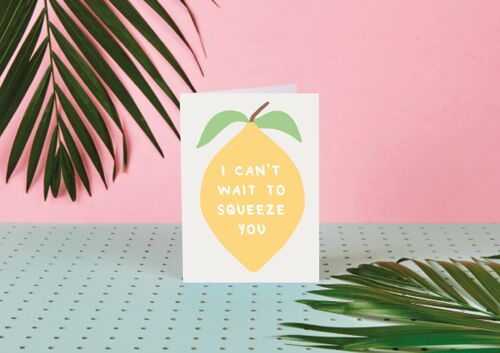 LEMON SQUEEZY - GREETING CARD - STATIONERY