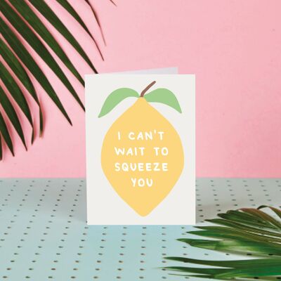 LEMON SQUEEZY - GREETING CARD - STATIONERY