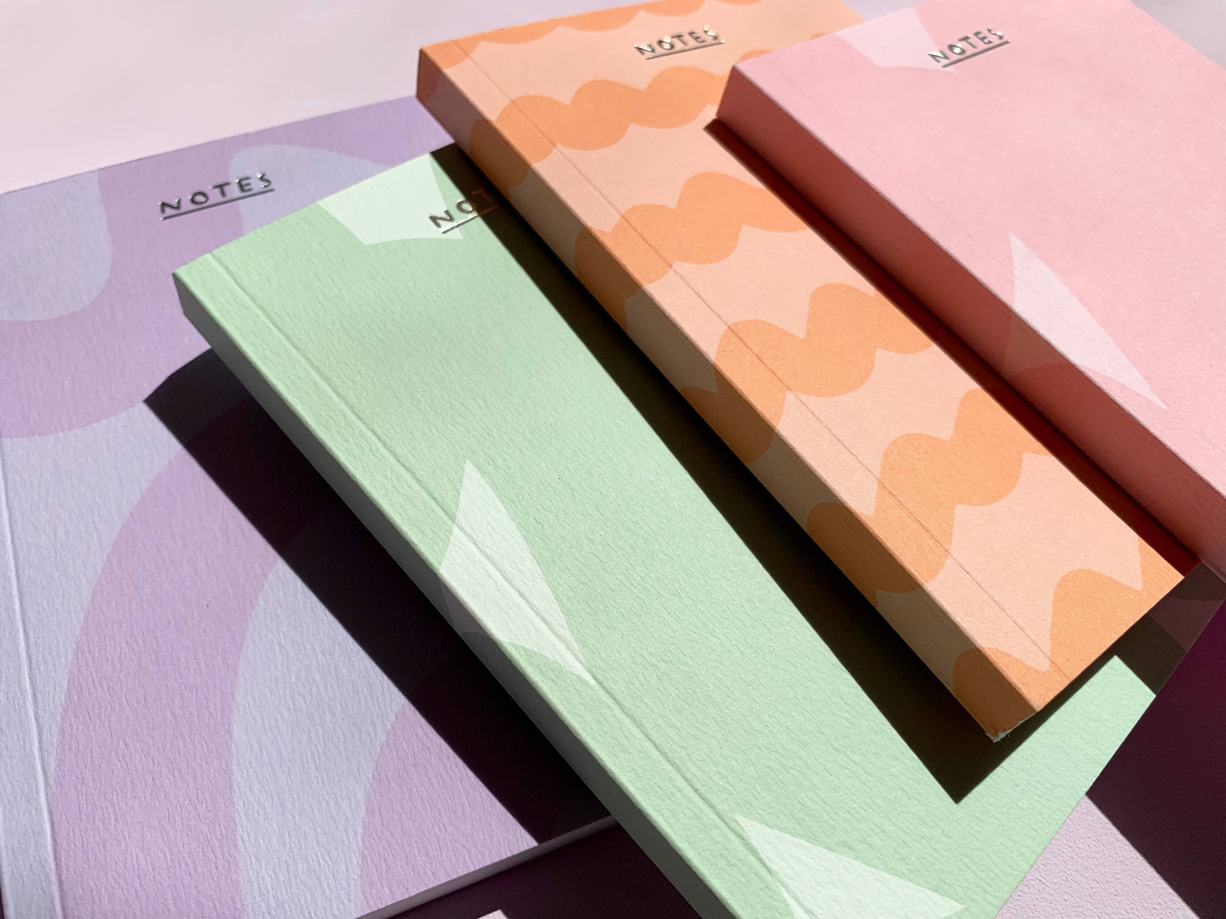 Purple Abstract - Mini Notebook - Journal - Notepad