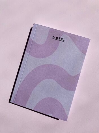 Résumé violet - Mini carnet - Journal - Bloc-notes 3