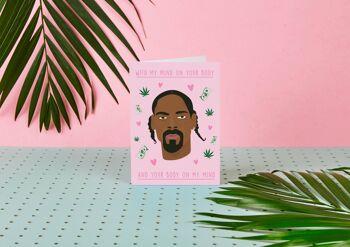Snoop Dogg avec mon esprit sur votre corps et votre carte Body-Love 1