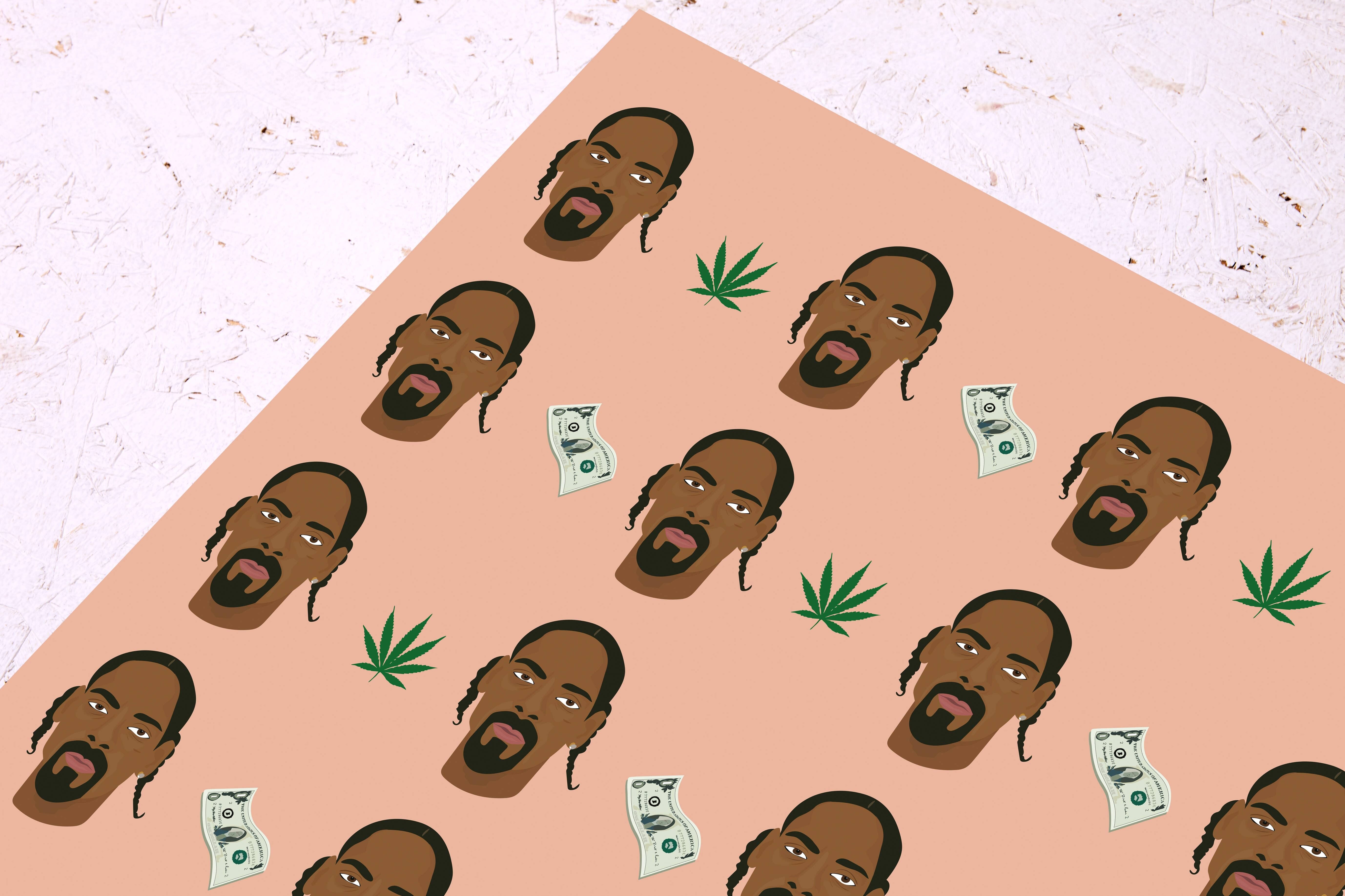 Papel de regalo Snoop Dogg - Papel de regalo de famosos - Regalos
