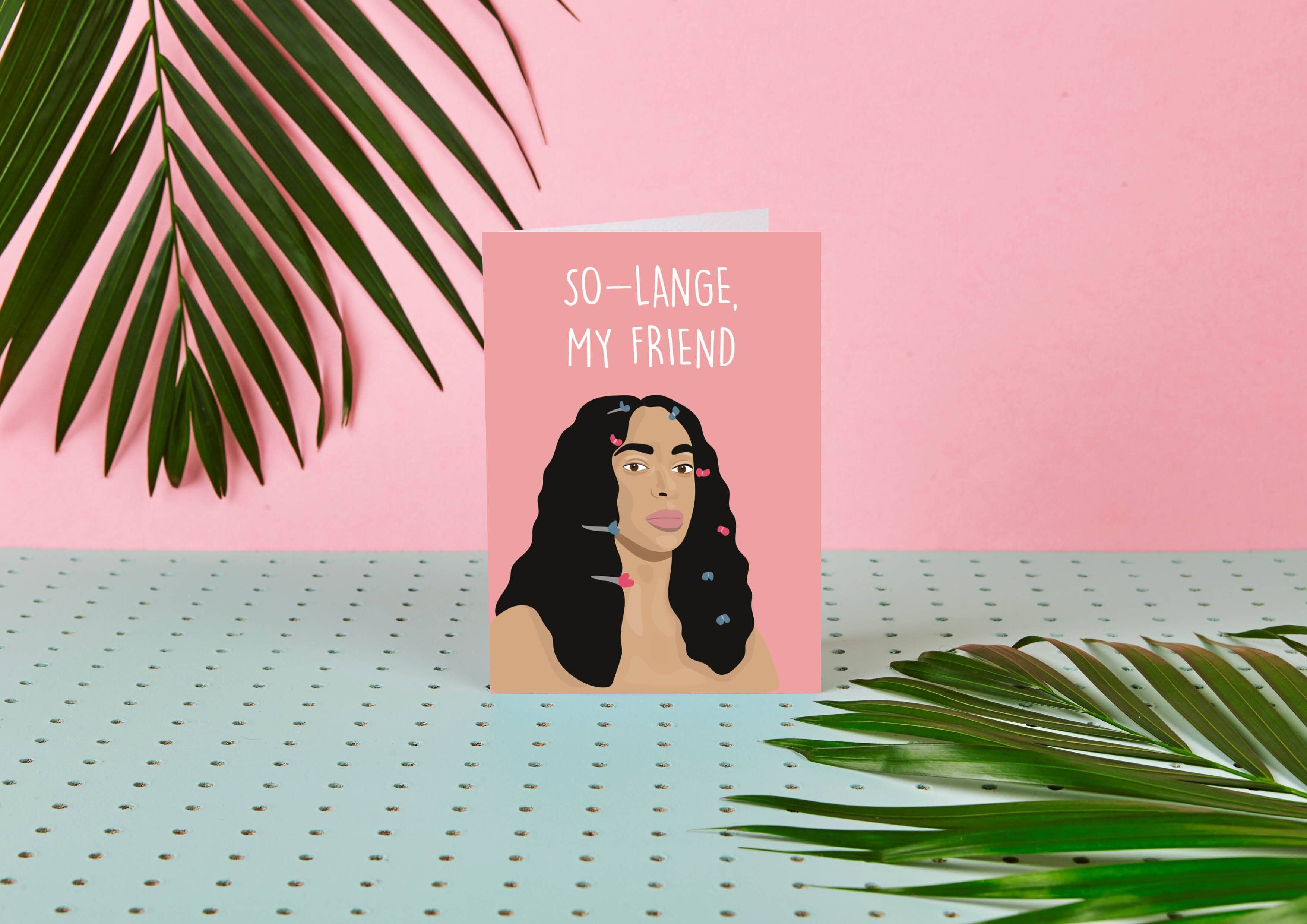 Solange - So-Lange, My Friend - Celebrity Card - In partenza