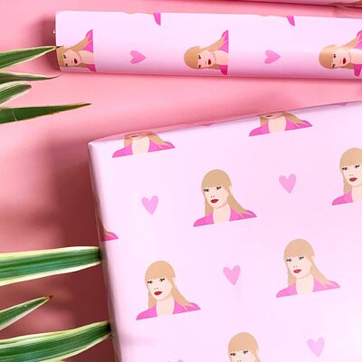 Taylor Swift - Wrapping Paper - Gift Wrap - Celebrity