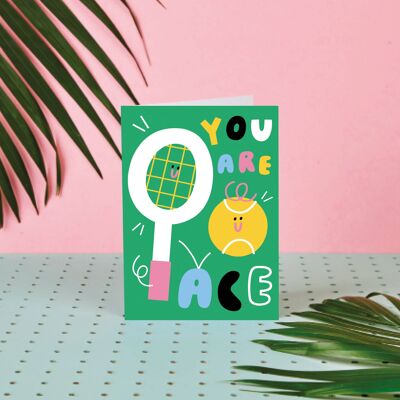 YOU'RE ACE - GREETING CARD - STATIONERY - LOVE