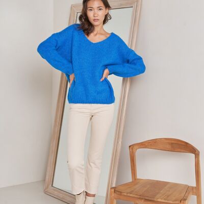 Maxence Pullover Blau