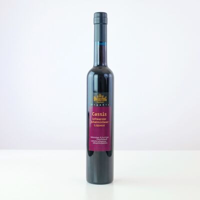 Dwersteg Organic Cassis Schwarzer Johannisbeer-Liqueur 20 % Vol.