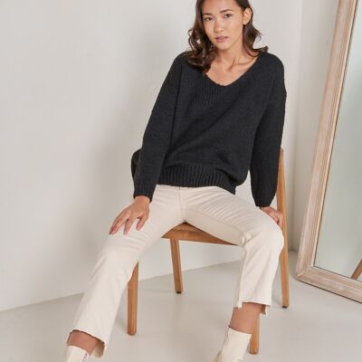 Maxence Pullover schwarz