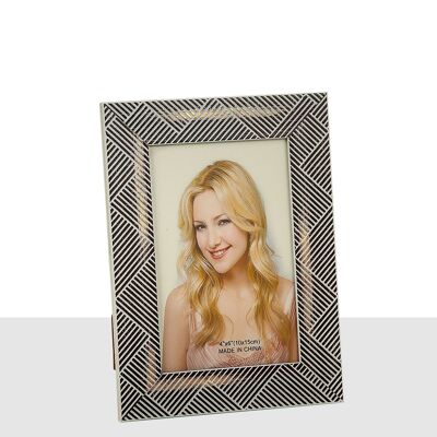 CADRE PHOTO PS GRIS FONCÉ 10X15X0CM HM8358