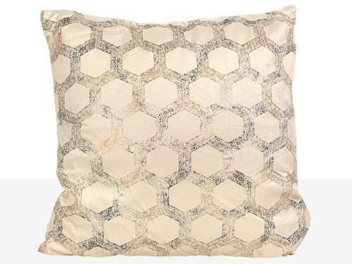 COJIN POLIESTER EXAGONOS BLANCO  (400 GR) 45X10X45CM HM8561