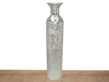 VASE MÉTAL ARGENT HM8653 2