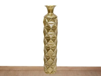 VASE MÉTAL DORÉ HM8667 1