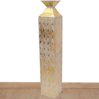 GOLDENE METALLVASE HM8672