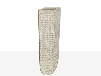 VASE RÉSINE CRÈME HM12202 2