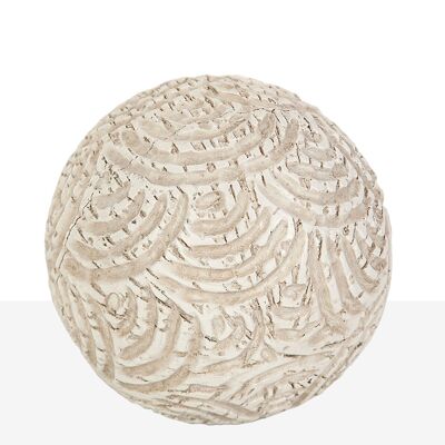 RESIN BALL 10X10X10CM HM12210