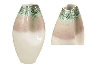 VASE EN CÉRAMIQUE MULTICOLORE HM32227 2