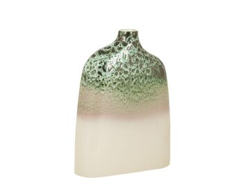 VASE CÉRAMIQUE MULTICOLORE 25X9X34CM HM32229 2