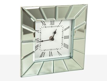 HORLOGE MIROIR 20X5X20CM HM51034 1