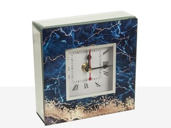 HORLOGE EN VERRE DÉCORÉ HM51041 2