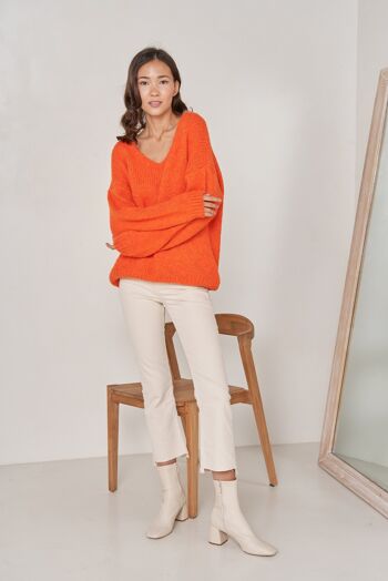 Pull Maxence Orange 1