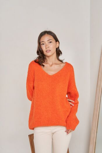 Pull Maxence Orange 2