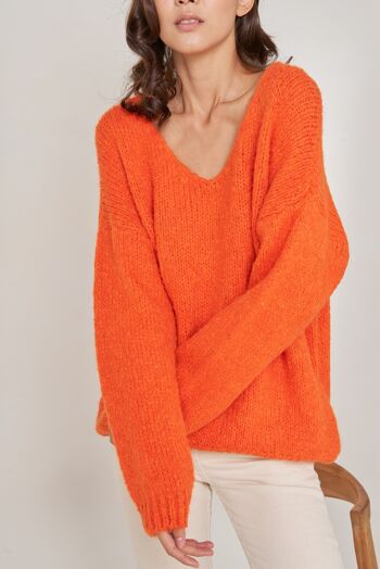 Pull Maxence Orange 3