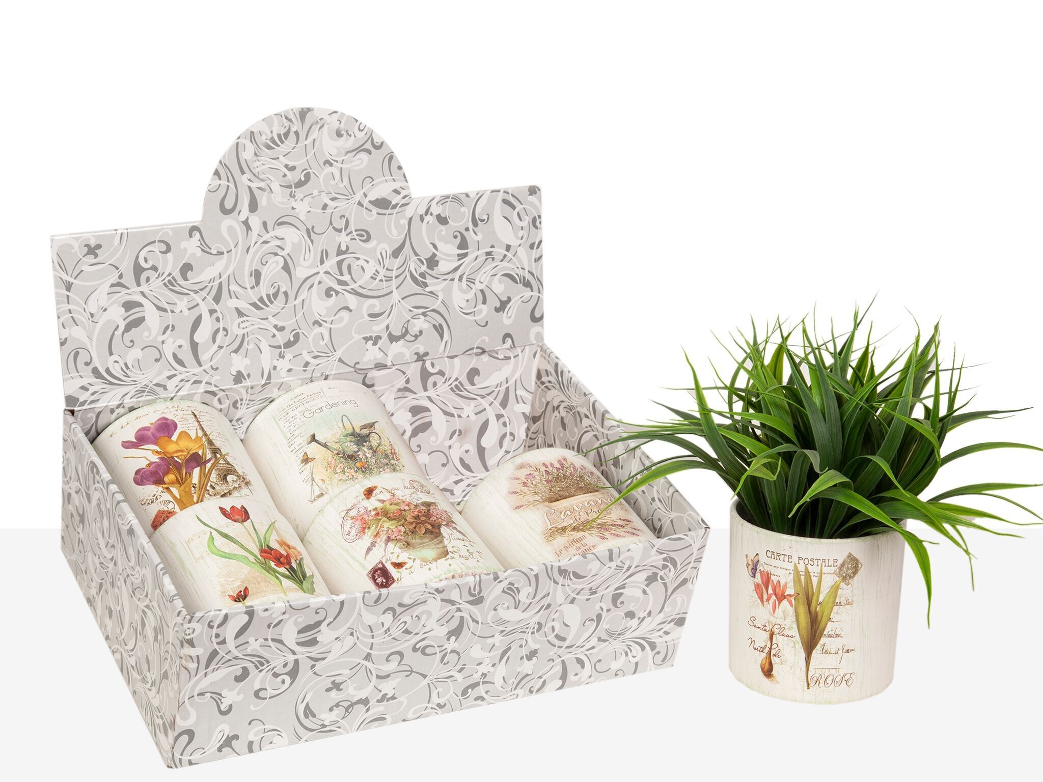 COPERCHIO VASO CERAMICA (MIN. 6 DECORAZIONI ASSORTITE) HM84596