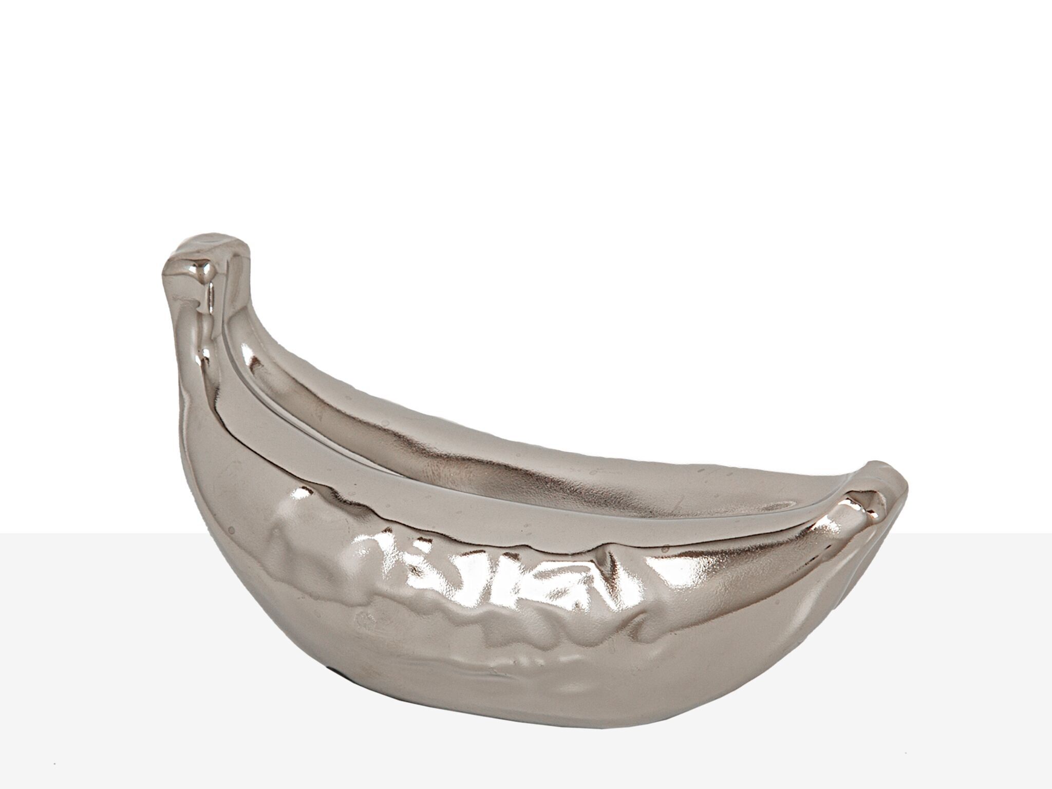 MAZZO DI BANANA IN CERAMICA ARGENTO HM84738
